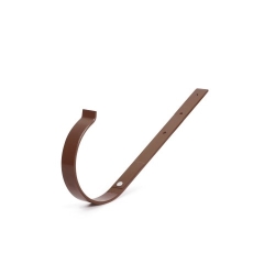 картинка Держатель желоба прямой Bryza (металл) коричневый 100 от магазина Альфа Плейс