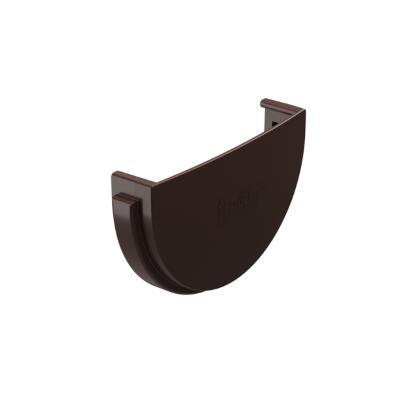 картинка Заглушка желоба Docke Standart коричневая d 120 мм от магазина Альфа Плейс