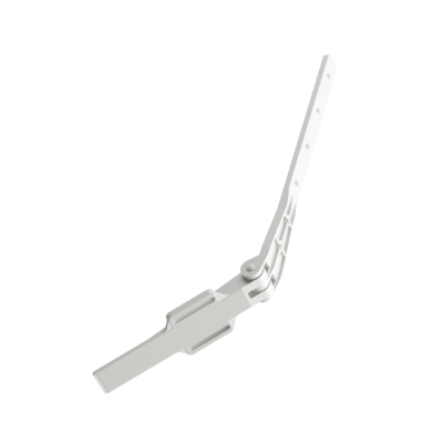 картинка Крепление желоба Docke Lux регулируемое белое d 140 мм от магазина Альфа Плейс